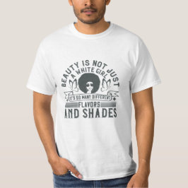 BLM - Verschiedene Aromen und Schattierungen T-Shirt