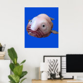 Blob Fish Poster (Heimbüro)