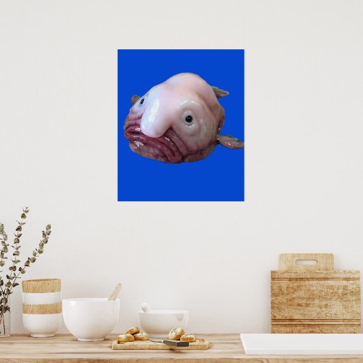 Blob Fish Poster (Küche)