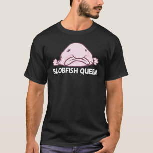 Blobfisch für Frauen Mutter Tiefseefisch Zoo Tier T-Shirt