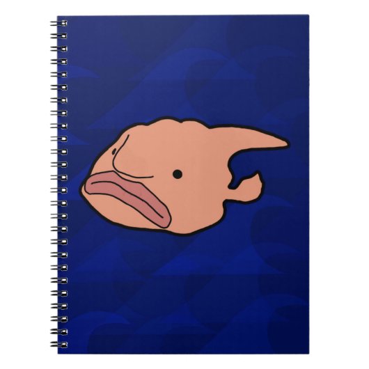 Blobfisch Notizblock (Vorderseite)
