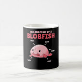 Blobfish-Anatomie Kaffeetasse (Mittel)