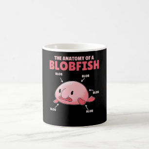 Blobfish-Anatomie Kaffeetasse