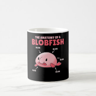 Blobfish-Anatomie Kaffeetasse