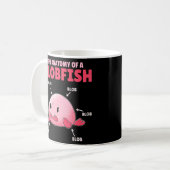 Blobfish-Anatomie Kaffeetasse (Vorderseite Links)