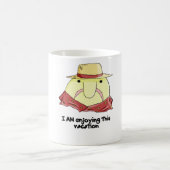 Blobfish auf Ferien Kaffeetasse (Mittel)