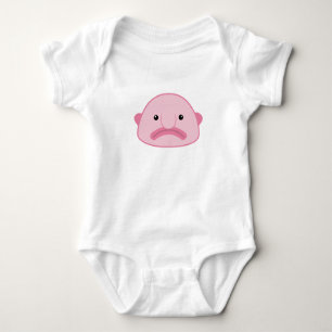 Blobfish Baby Bodysuit Baby Strampler