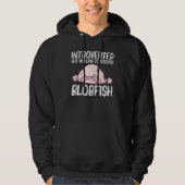 Blobfish For Men Women Deep Sea Fish Zoo Animal Hoodie (Vorderseite)