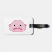 Blobfish Gepäckanhänger (Rückseite horizontal)