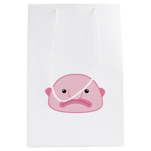 Blobfish Geschenk-Tasche Mittlere Geschenktüte (Vorderseite)
