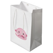 Blobfish Geschenk-Tasche Mittlere Geschenktüte (Vorderseite Schrägansicht)