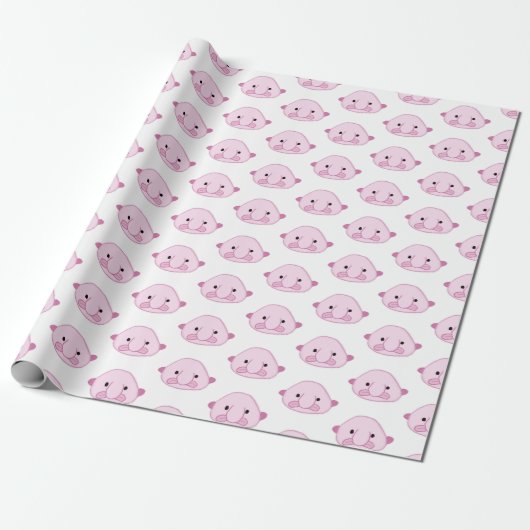 Blobfish Geschenkpapier (Ungerollt)
