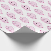Blobfish Geschenkpapier (Ecke)