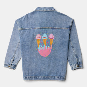 Blobfish Ice Cream Ugly Blogs Fisch Jeansjacke