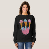 Blobfish Ice Cream Ugly Blogs Fisch Sweatshirt (Vorne ganz)