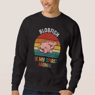 Blobfish ist mein Geist, der aus Tierfressern best Sweatshirt