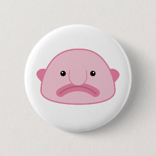 Blobfish Knopf Button