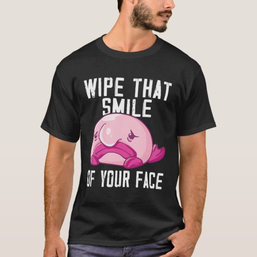 Blobfish Kostüm - Ugly Blob Fish Face - Funny Blo T-Shirt (Vorderseite)