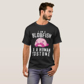 Blobfish Kostüm - Ugly Blob Fish Face - Funny Blo T-Shirt (Vorne ganz)