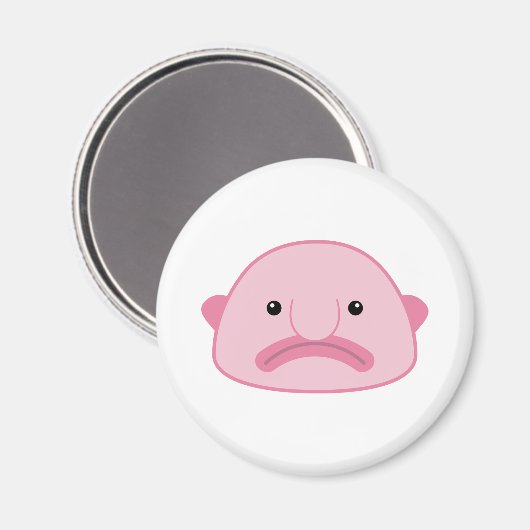 Blobfish Kühlschrankmagnet (Vorderseite/Rückseite)