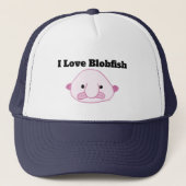 Blobfish Liebe des Blobfish Fernlastfahrer-Hutes I Truckerkappe (Vorderseite)