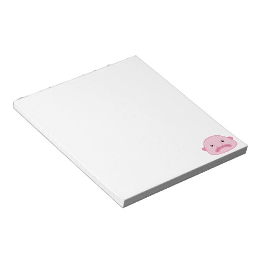 Blobfish Notepad Notizblock (angewinkelt)