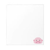 Blobfish Notepad Notizblock (Vorderseite)