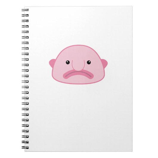 Blobfish Notizbuch Notizblock (Vorderseite)