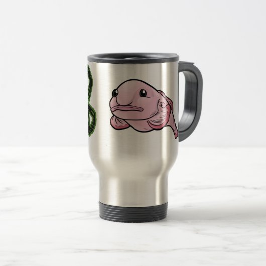 Blobfish Reisebecher (VorderseiteRechts)