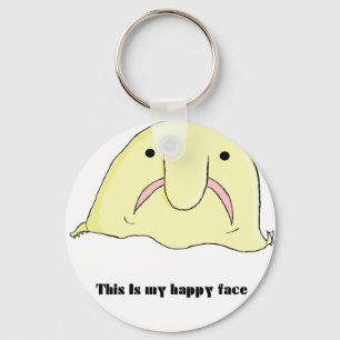 Blobfish Schlüsselanhänger