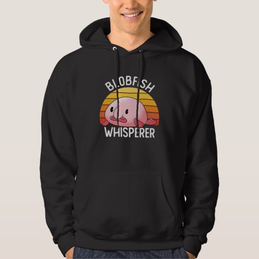 Blobfish Whisperer Blowfish Pufferfish Sea Creatur Hoodie (Vorderseite)
