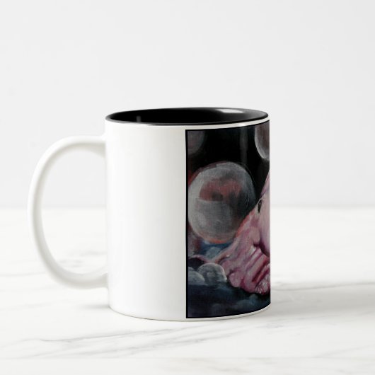 Blobfish Zweifarbige Tasse (Links)