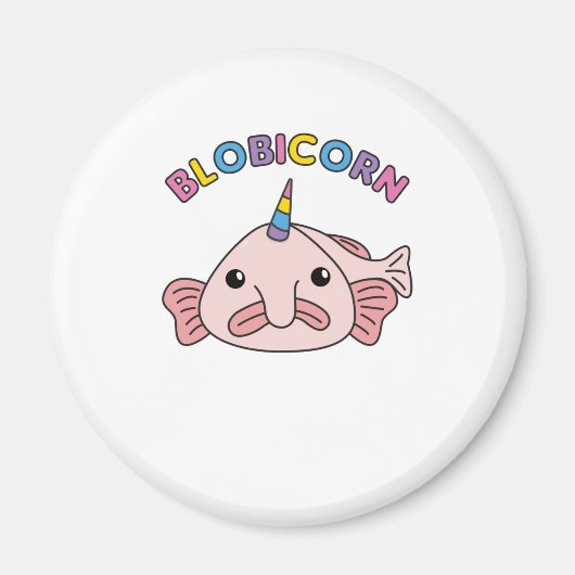 Blobicorn Blobicorn Blobicorn Magnet (Vorne)
