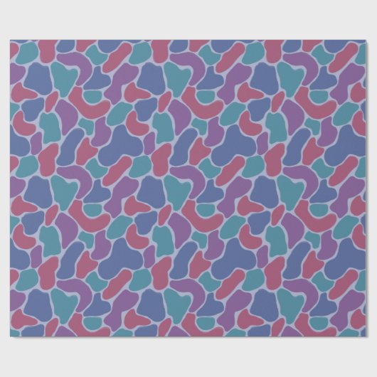 Blobs Geschenkpapier (Flach)