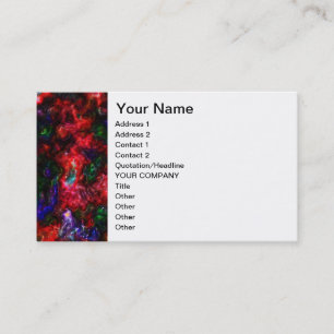Blobular Rainbow Visitenkarte
