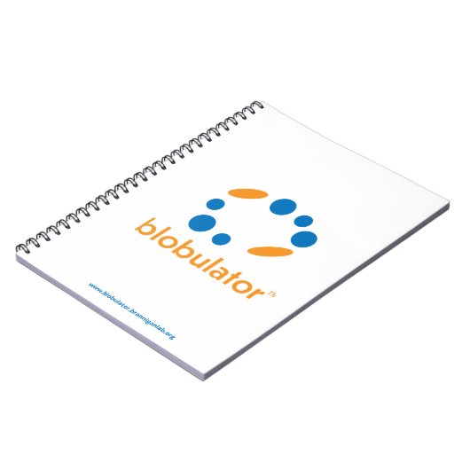 Blobulator Notebook v2 Notizblock (Linke Seite)