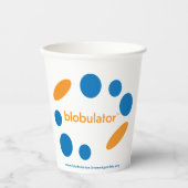 Blobulator pappbecher (Vorderseite)