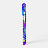 Blobules unter Glas iPhone 16 Hülle (Linke Seite)