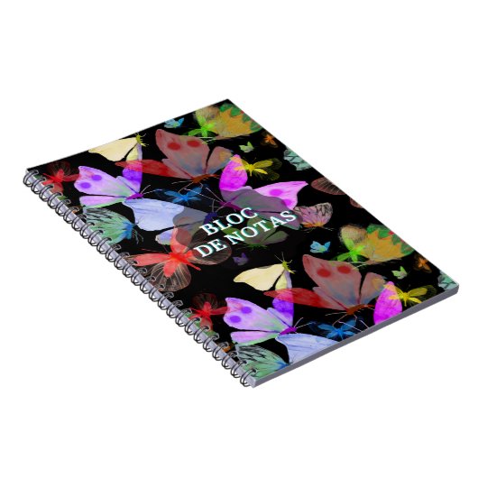 Bloc de notas mariposas notizblock (Rechte Seite)