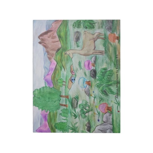 Bloc de notas notizblock (Rotiert)