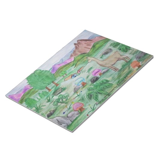 Bloc de notas notizblock (angewinkelt)