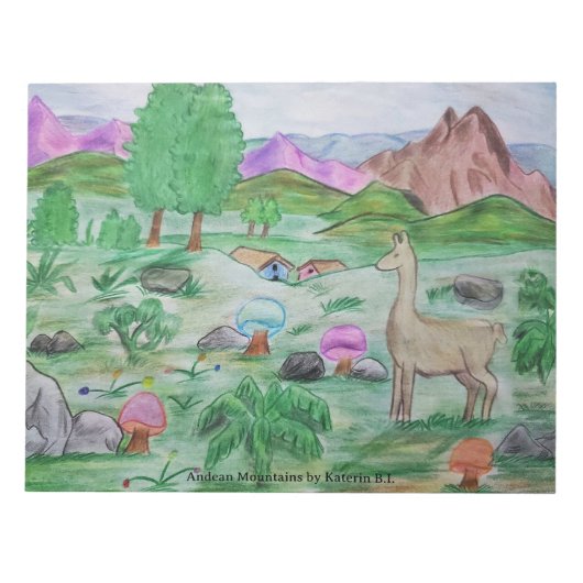 Bloc de notas notizblock (Vorderseite)