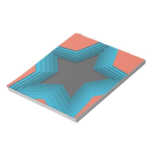 Bloc de notas Star Papercraft Notizblock (Rotiert)