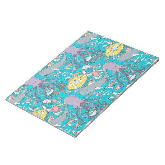 Bloc de notas UNDER THE SEA Notizblock (angewinkelt)