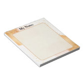 Bloc-Note Aquarelle Rose Beige Bloc-Note Meine Anm Notizblock (angewinkelt)