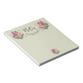 Bloc-notes Delicate Flower Notepad Notizblock (angewinkelt)