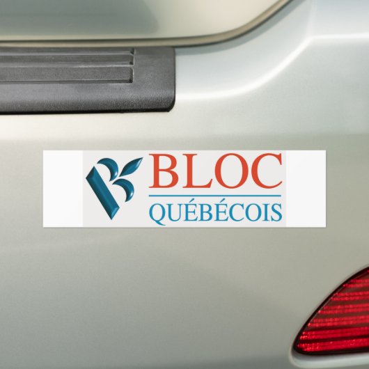 Bloc Québécois-Logo Autoaufkleber (Auf Auto)