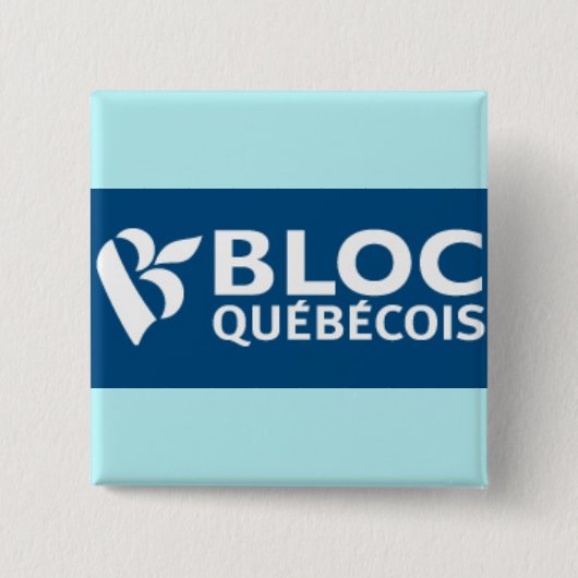 Bloc Québécois-Logo Button (Vorderseite)