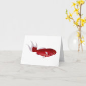 Bloch Goldfischkarte Karte (Gelbe Blume)