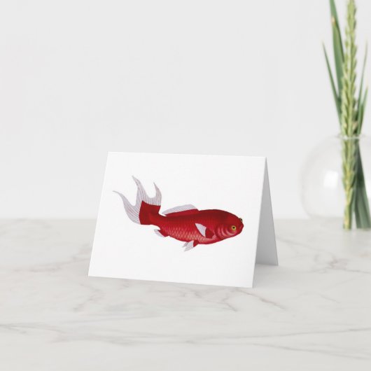 Bloch Goldfischkarte Karte (Vorderseite)